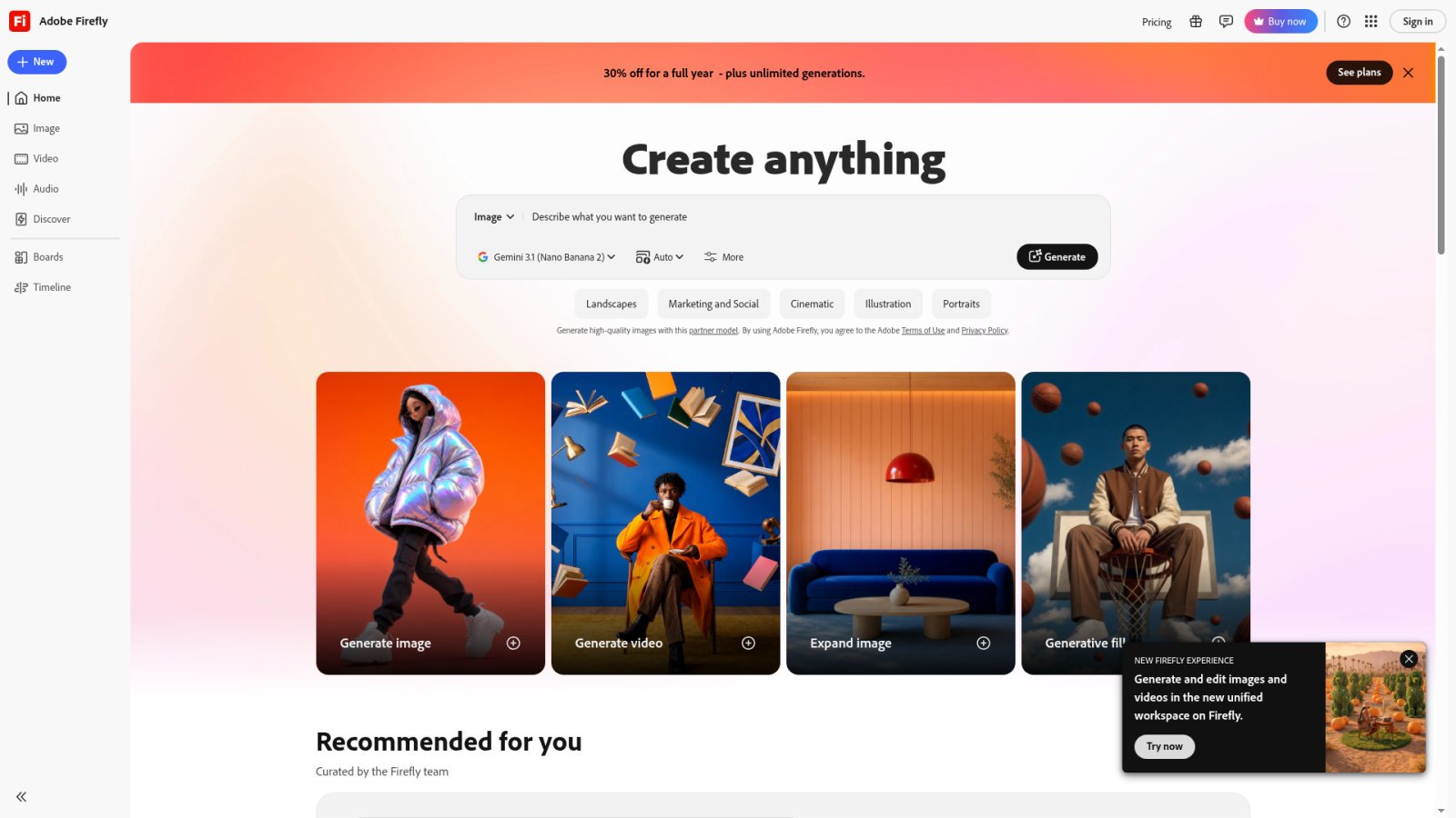 Meilleur générateur d' image ia : comparatif 2026 7 Adobe Firefly : sécurité commerciale et intégration créative