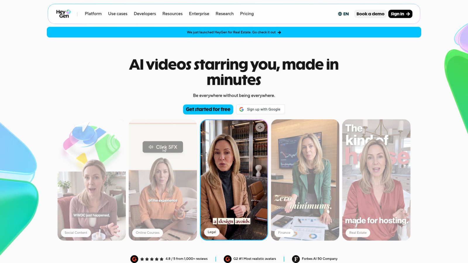 HeyGen, le générateur vidéo IA de la synchronisation labiale