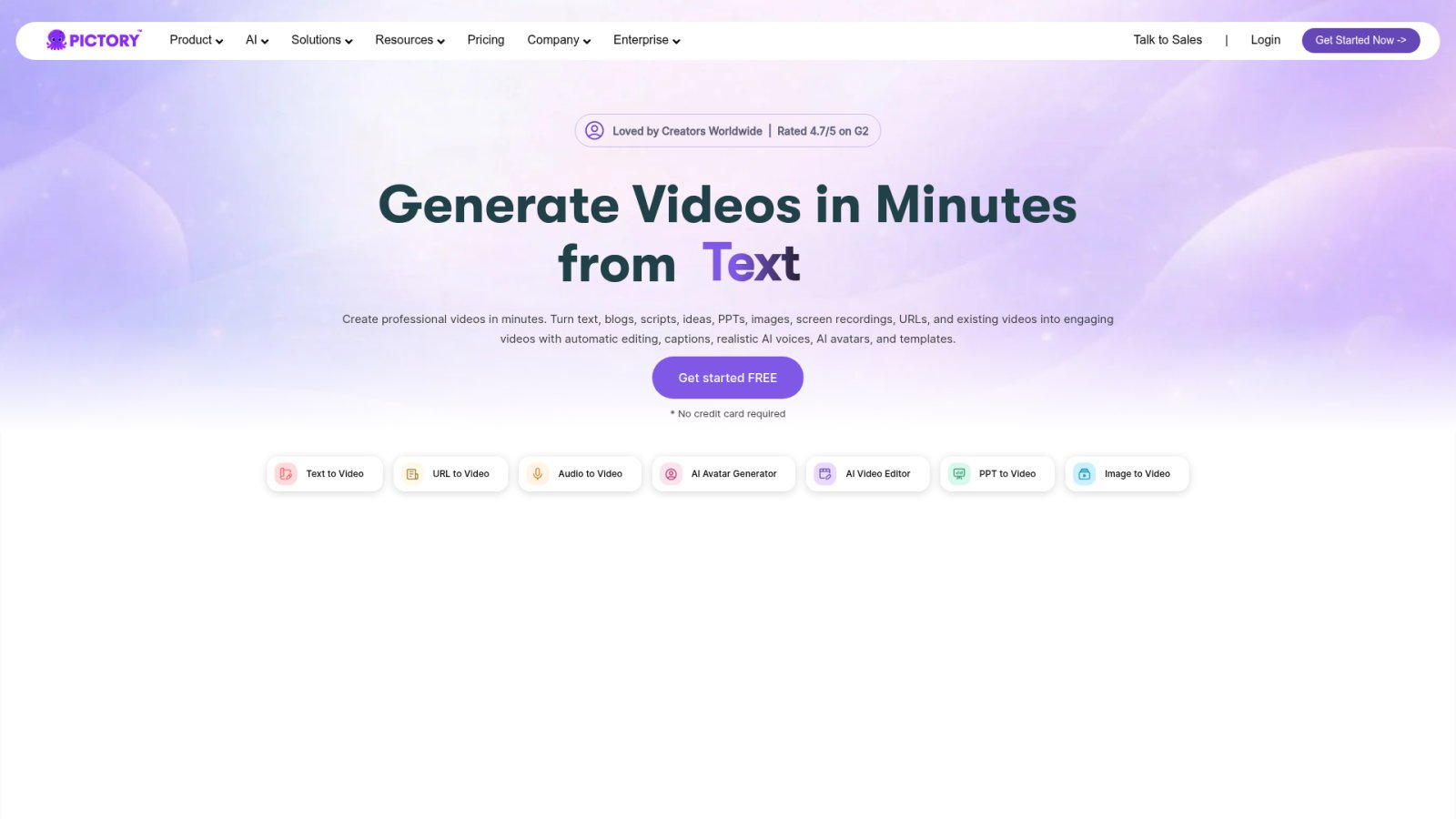 Pictory, le générateur vidéo IA qui part de vos écrits