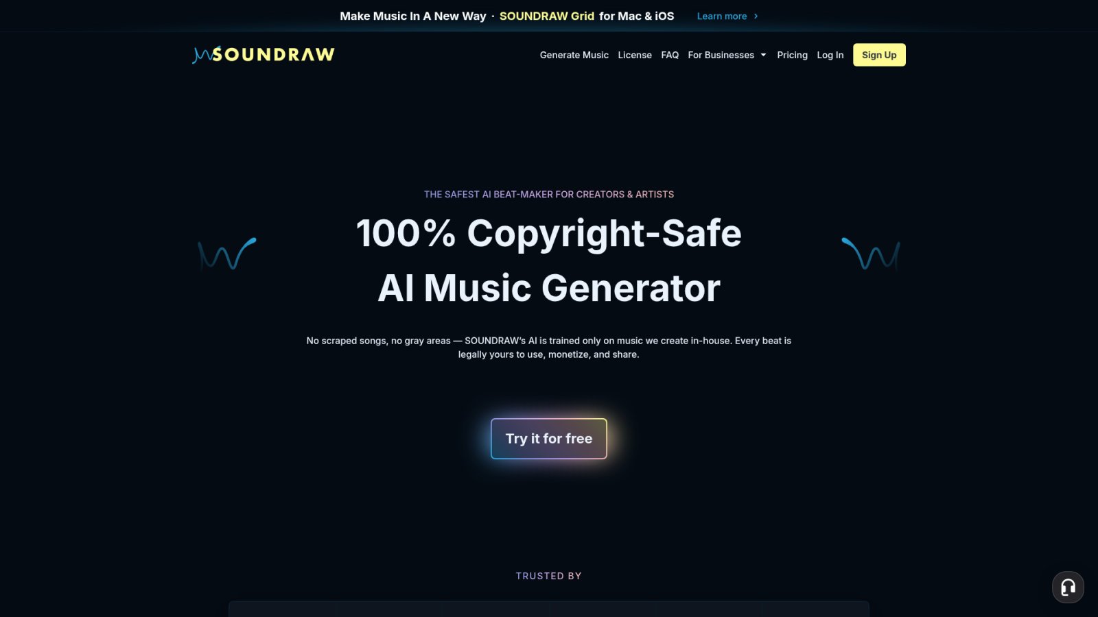 Soundraw, générateur de musique par intelligence artificielle sans risque de droits