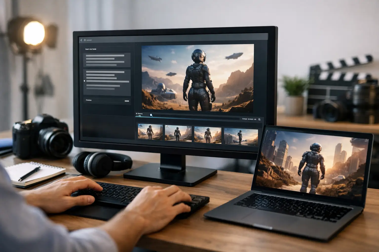 Script vidéo IA : du découpage en plans au montage final
