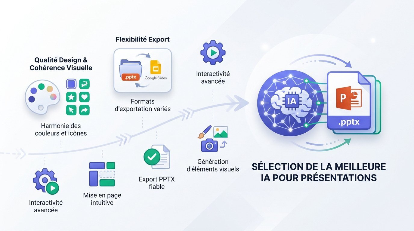 Meilleure ia pour présentation ppt : les critères de sélection