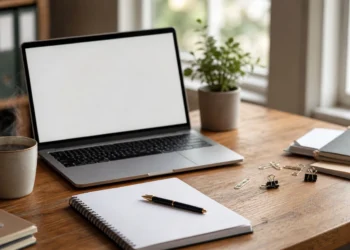 Rédaction SEO assistée par IA : écran d'édition d'article avec analyse d'optimisation