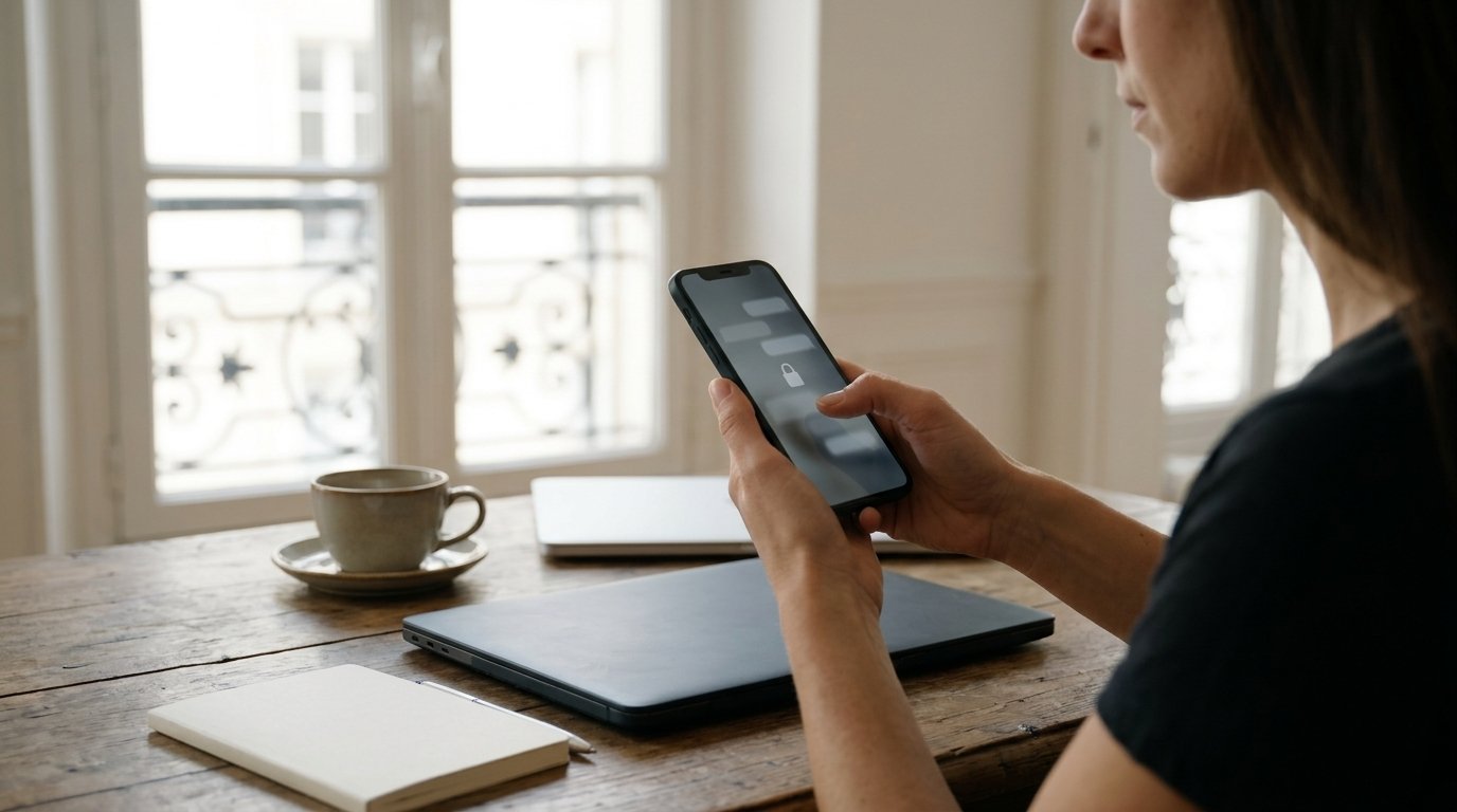 Verrouiller une conversation ChatGPT sur smartphone avec le code du compte ou Face ID